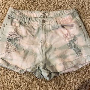 Forever 21 Colored Jean Shorts